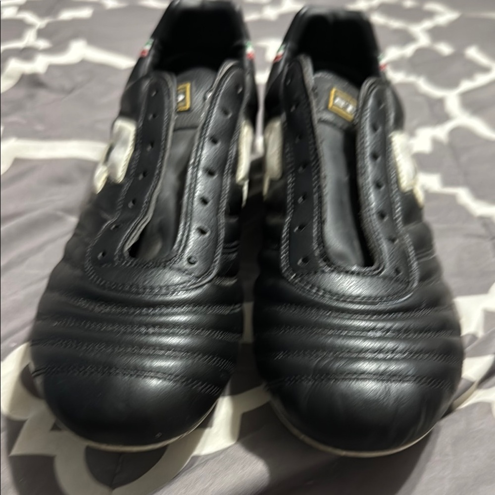 Black Leather Men's Shoes